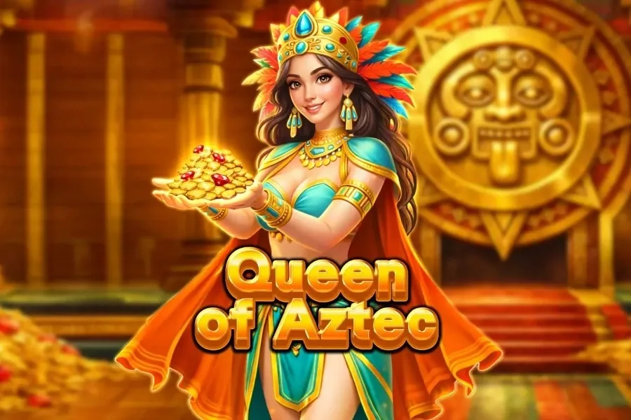 Queen of Aztec slot preview