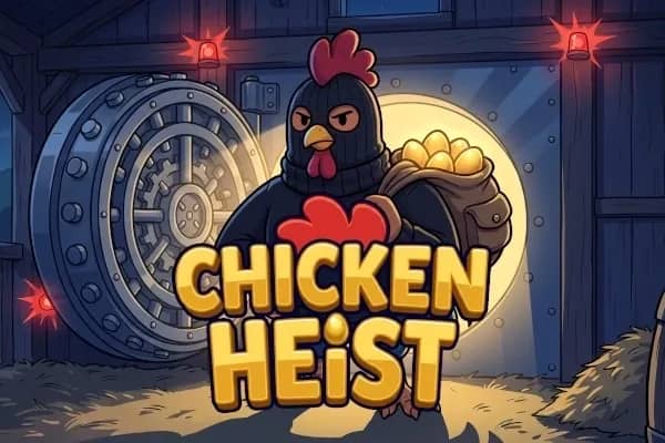 Chicken Heist slot preview