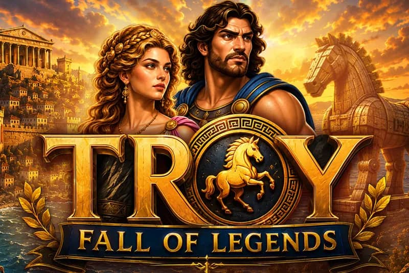 Troy Fall of Legends slot preview