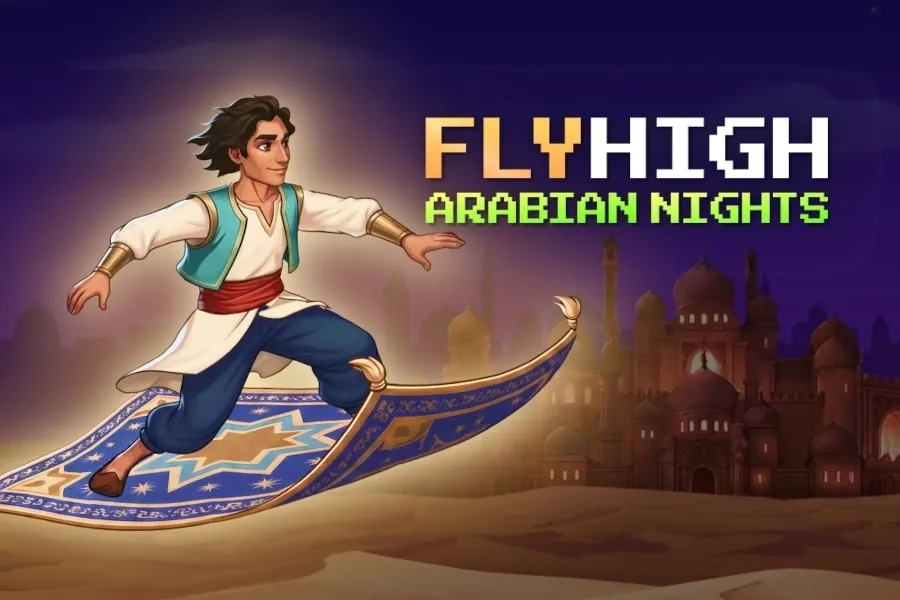Fly High: Arabian Nights crash game preview