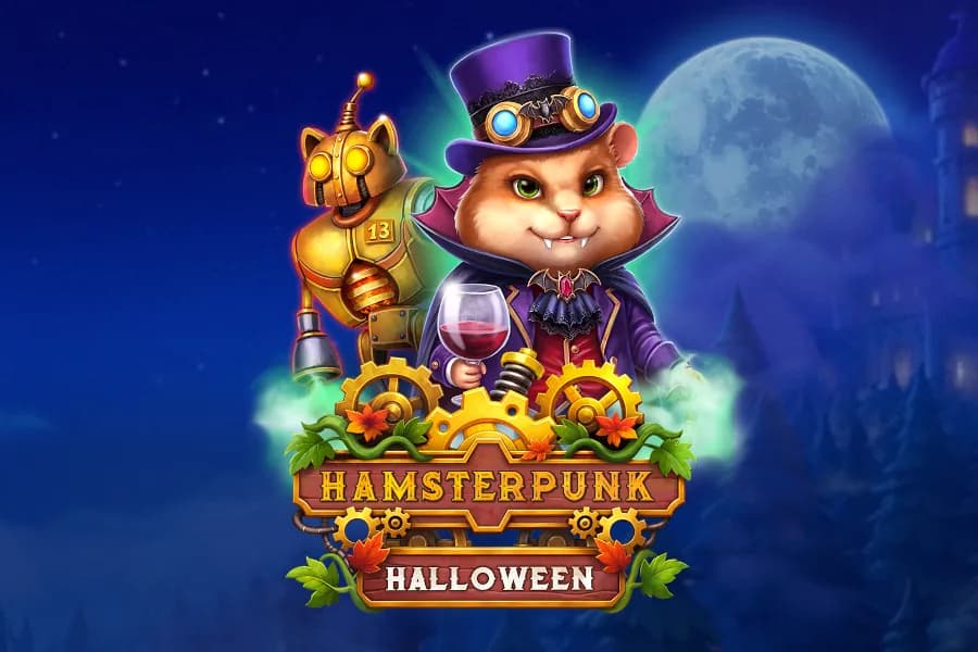 Hamsterpunk Halloween slot preview