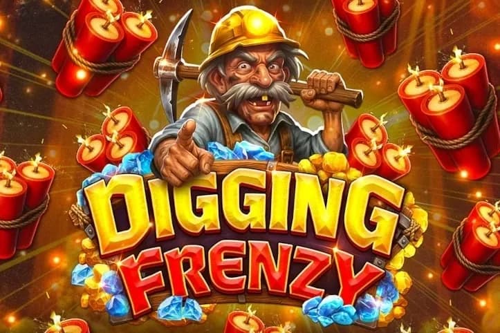 Digging Frenzy slot preview