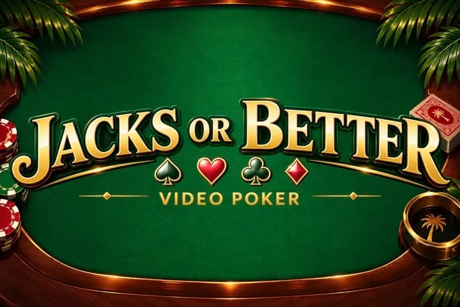 Jacks or Better video poker game preview