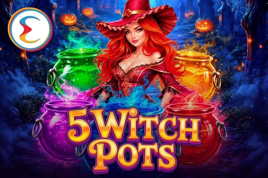 5 Witch Pots slot preview