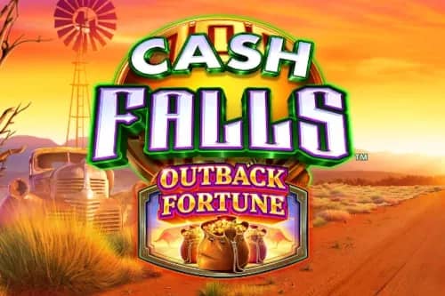 Cash Falls Outback Fortune slot preview