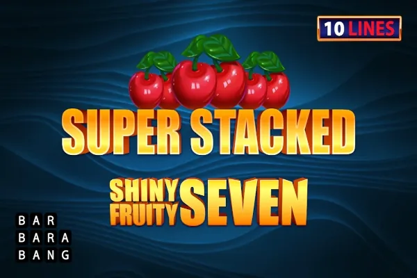 Shiny Fruity Seven 10 Lines Super Stacked slot preview