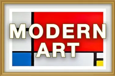 Modern Art slot preview