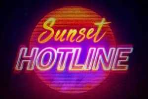 Sunset Hotline slot preview