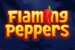 Bold, stylized lettering with a red chili pepper integrated into the wordmark against a dark evening backdrop.