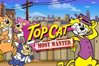 Top Cat Most Wanted Jackpot King slot preview